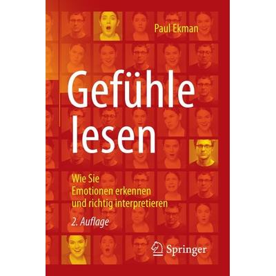 Gefühle lesen, Taschenbuch von Paul Ekman, Springer Berlin, 978-3-662-53238-6