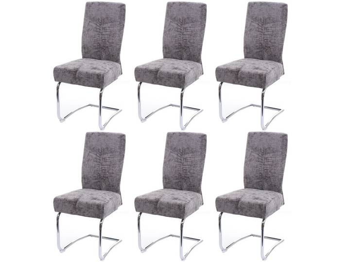 ESSZIMMERSTUHL Grau 6er-Set