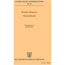 Bruder Hansens Marienlieder, Fachbücher von Michael S. Batts