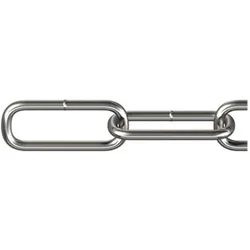 Dörner + Helmer, Kette, 171957 Edelstahlkette Silber Edelstahl A2 10 m (10 m)