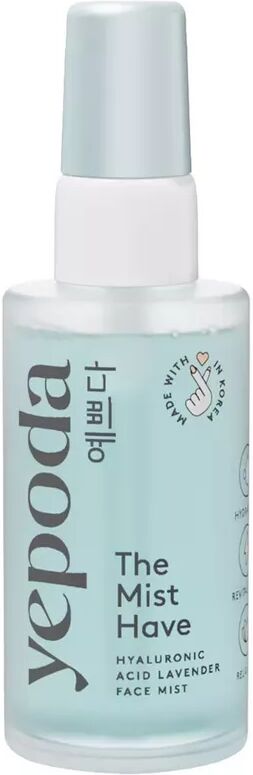 Yepoda - The Mist Have - Gesichtsspray mit Hyaluronsäure & Lavendel, 50 ml, Fantasie
