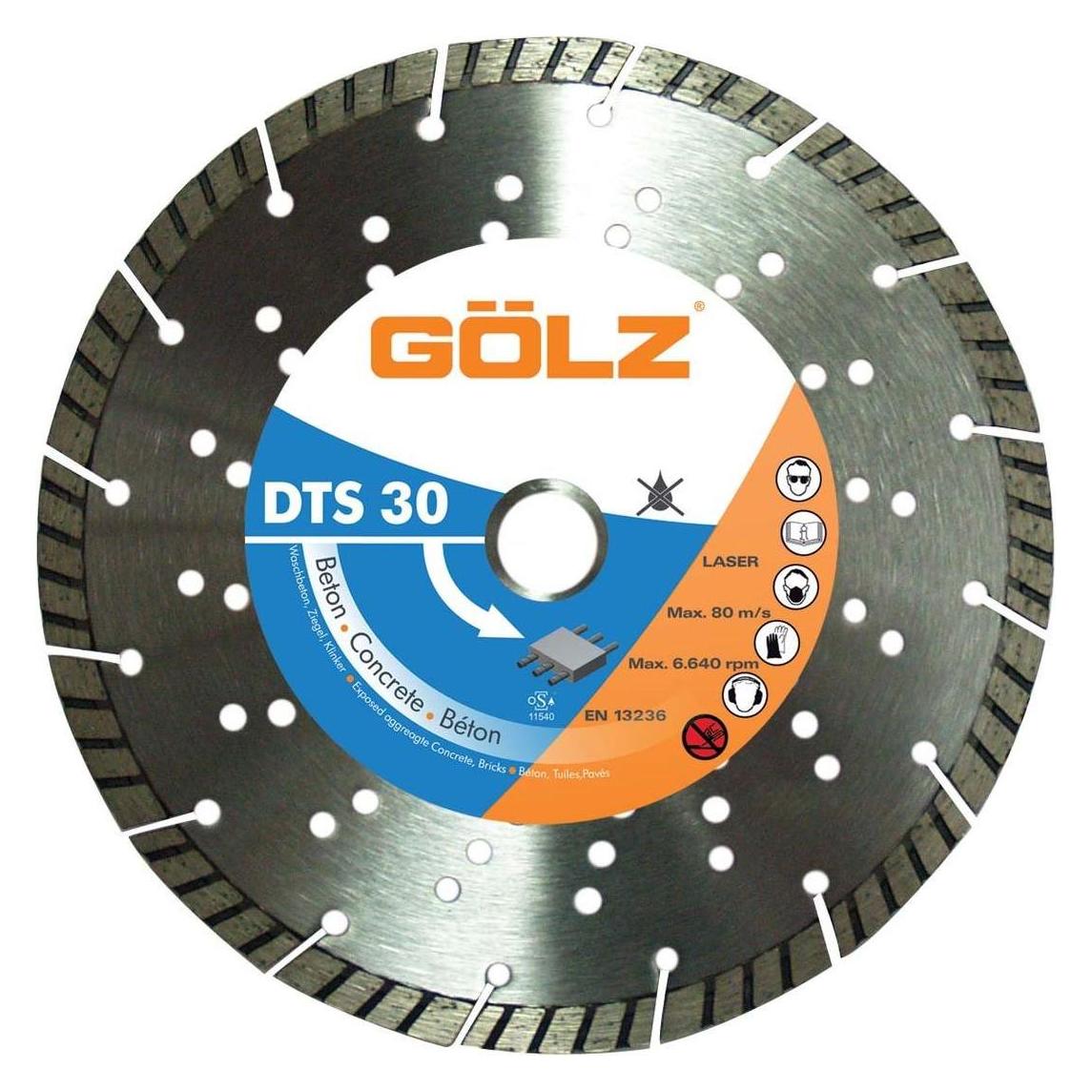 Golz Universal diamond disc DTS30 125x22.2mm (21143880)