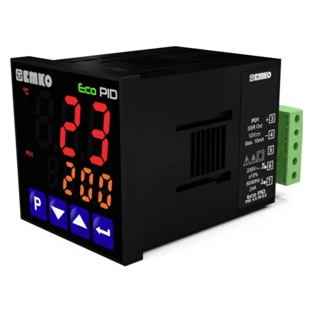 Emko Temperaturregler (L x B H) 90 48 mm (ecoPID.4.5.2R.S.0)