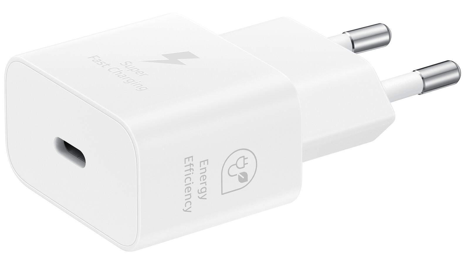 Samsung EP-T2510 25W USB-C Schnellladegerät, weiß EP-T2510NWEGEU