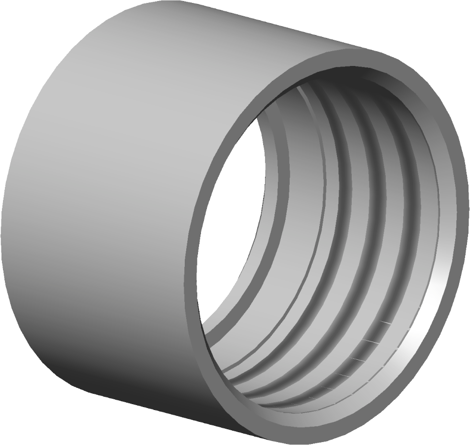 Dornbracht écrou pour douche latérale - 092330026-06 platine mat