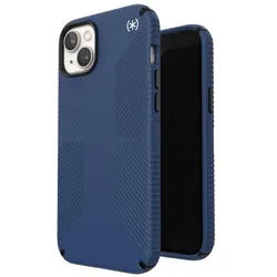 speck Presidio Grip 2 Schutzhulle fur Apple (Apple iPhone 14 Plus, Apple iPhone 15 Plus), Smartphone Hülle, Blau