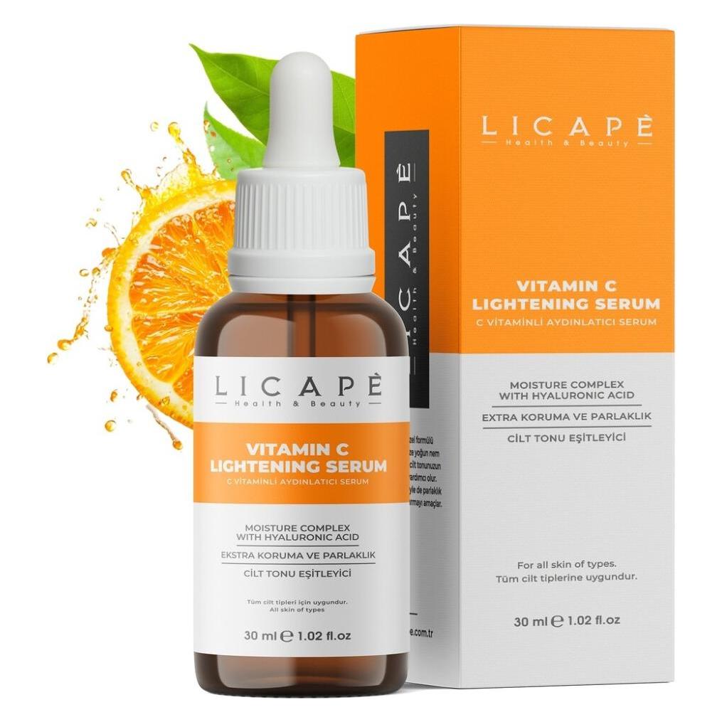 Licape Vitamin-C-Serum 30 ml - Leuchtkraft & Feuchtigkeit für strahlende Haut (30 ml) (G-231321)