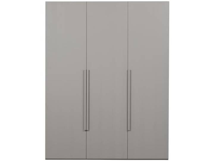 WOOOD Rens 3-Türig Schrank Langes Griff Walnüsse/Pebble Grey