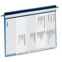 DURABLE Personalhefter DIN A4 kaufmännische Heftung blau