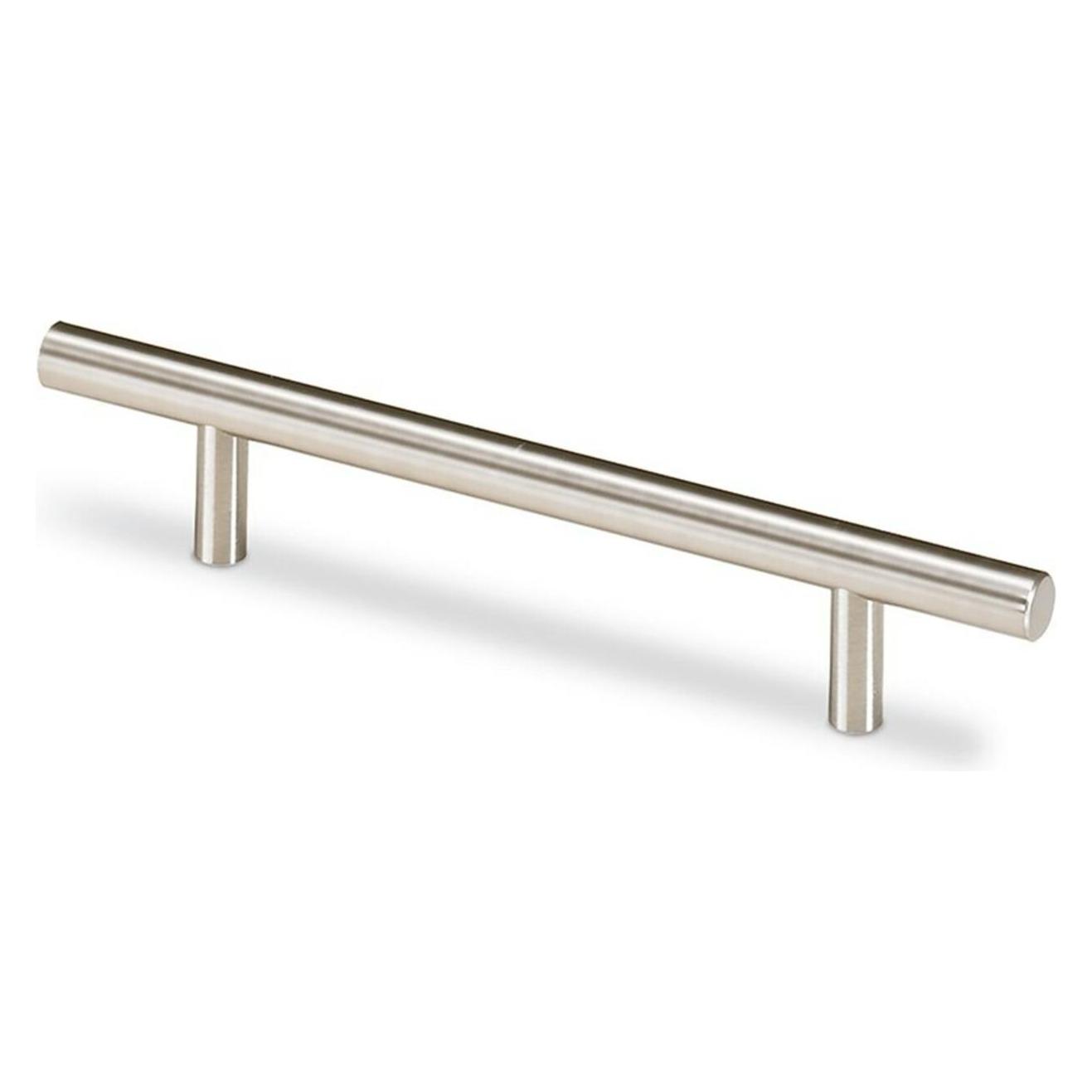 Hettich Möbelgriff Hale Stahl Edelstahl Optik gebürstet 234 mm Ø 12 mm (9070742)