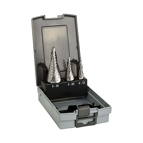 Bosch Professional 3-delige HSS trapsboorset met 3-vlakschacht