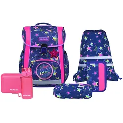 McNeill Bravo Stars Schulranzen 9-teiliges Set 21 Liter