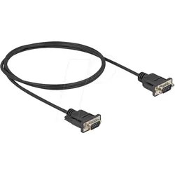 DELOCK 88000 - Kabel Seriell, RS-232, Stecker, Slim, 1 m