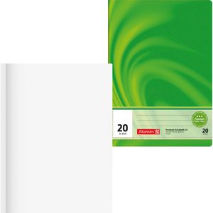 Brunnen Schulheft 104442002, Vivendi, ab 1. Klasse, A4, blanko, mit Linienblatt, 32 Blatt, 90 g/m², Lineatur 20
