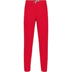 Proact, Unisex, Sporthose, coton léger (S), Rot