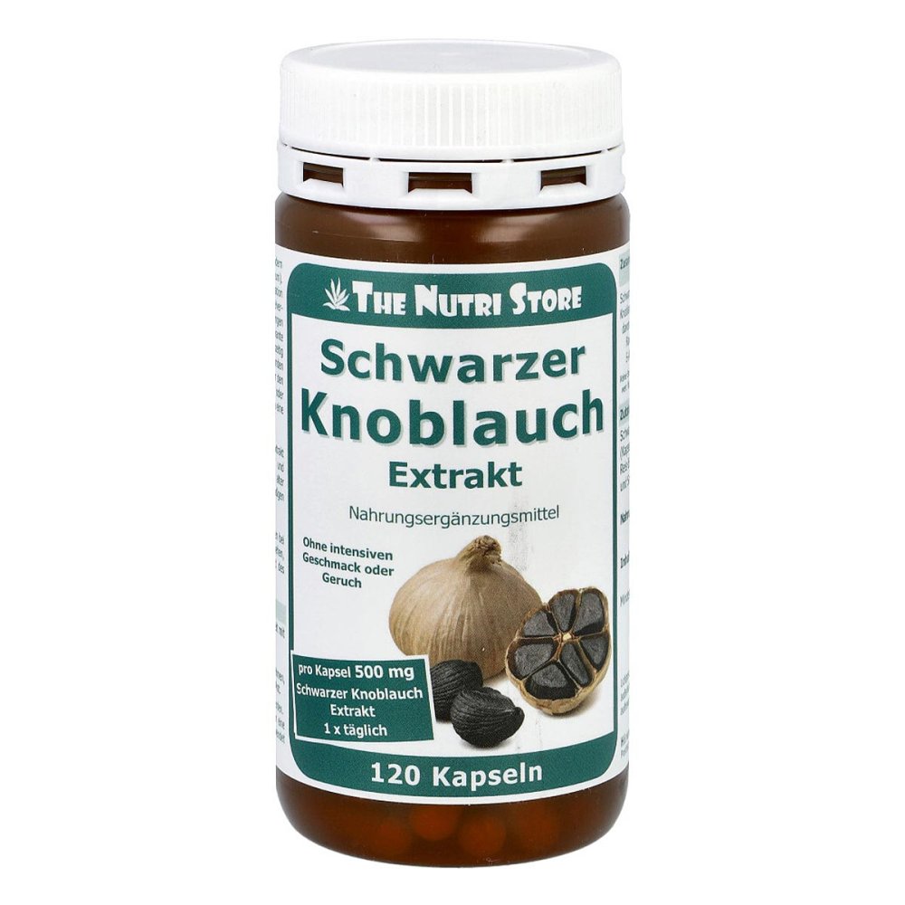 Hirundo Products Schwarzer Knoblauch Extrakt 500 mg Kapseln 16848117