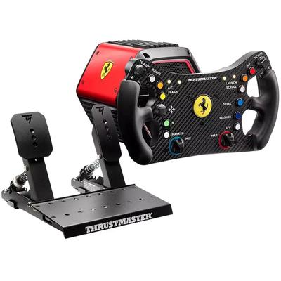 THRUSTMASTER Gaming-Lenkrad "T818 Ferrari 488 GT3 Simulator", schwarz (schwarz, rot), B:30cm H:20cm T:30cm, Spielecontroller