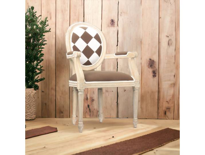 Fauteuil Louis XVI en Tissu