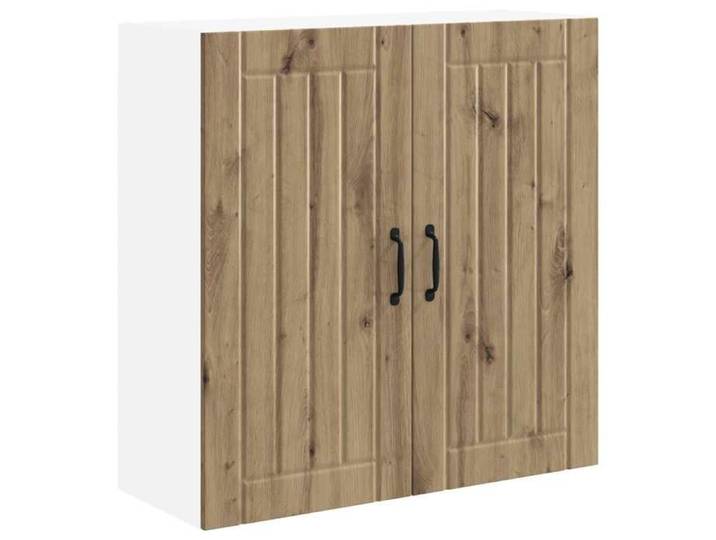 NOUVEAU Meuble de cuisine haut - Meuble mural LUCCA - Chêne artisanal - 80x31x80cm - Anti l'humidité  76044