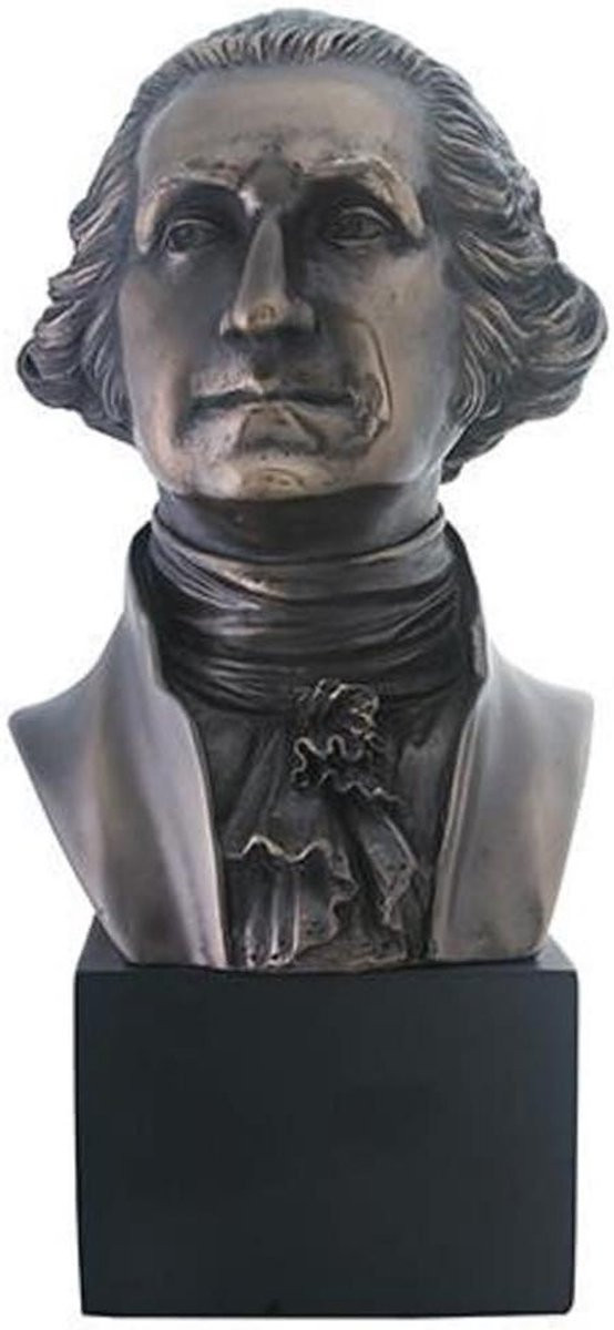 George Washington Bust President Beeld Bruin voor Tafeldecoratie