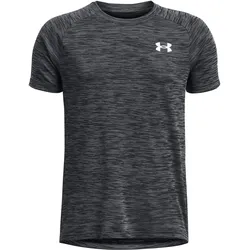 Under Armour TECH Funktionsshirt Kinder | Gr. L | schwarz - schwarz