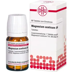 Magnesium Acet D 6 80 ST