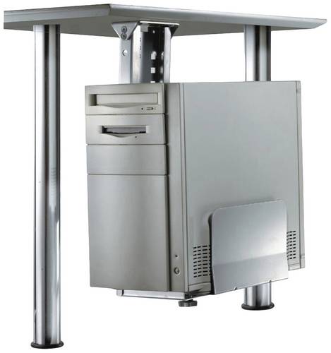 Neomounts PC Halterung Untertisch CPU-D200SILVER CPU-D200SILVER Silber Belastbar bis=30 kg