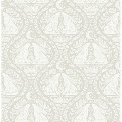 NuWallpaper Cream Moon Peel & Stick Wallpaper