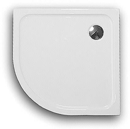 Caribia Eckdusche Floorline 120x3 Radius 55 120 x 120 cm