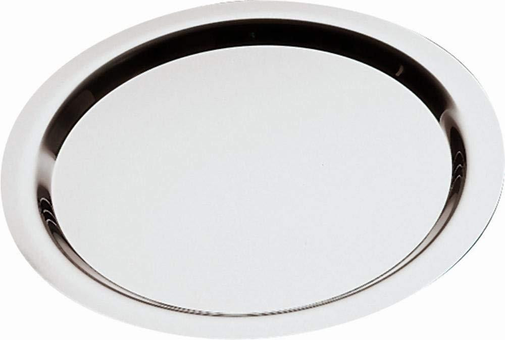 Solidchoice Ronde Tray van RVS, Diameter: 38 cm