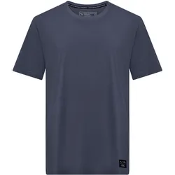 Salewa, Herren, Funktionsshirt, Eagle Logo Patch T-Shirt (50, L), Blau