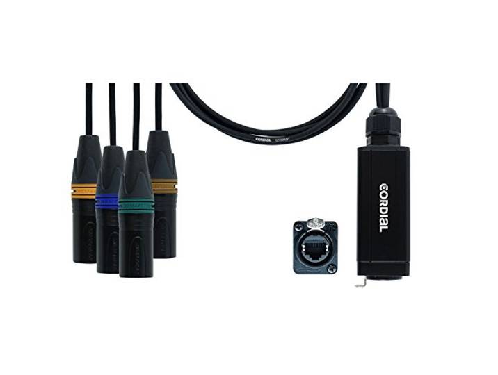 Cordial CDX 0,7 MN 3 QUAD DMX - DMX-kabel