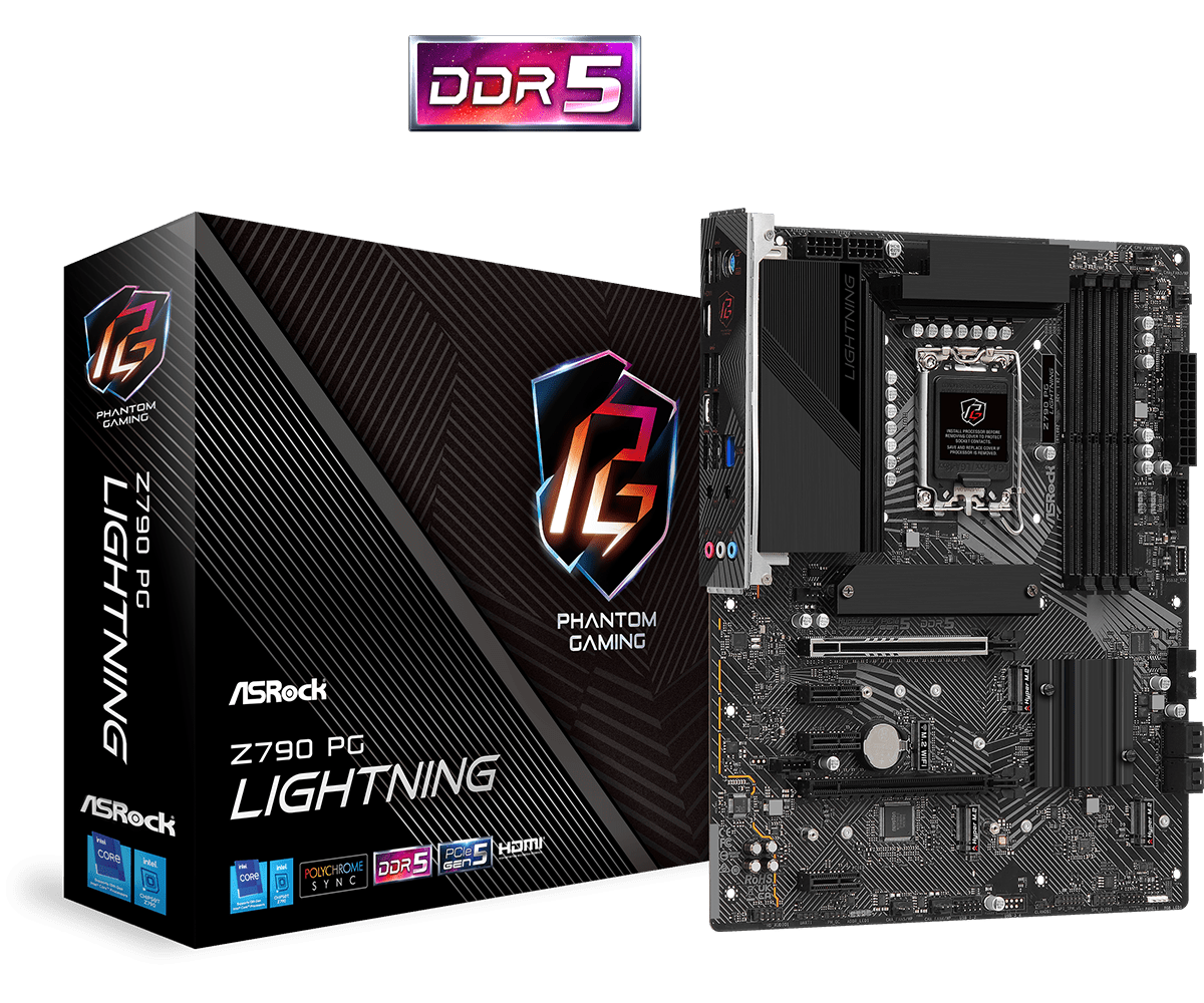 ASRock Z790 Phantom Gaming Lightning 90-MXBKA0-A0UAYZ