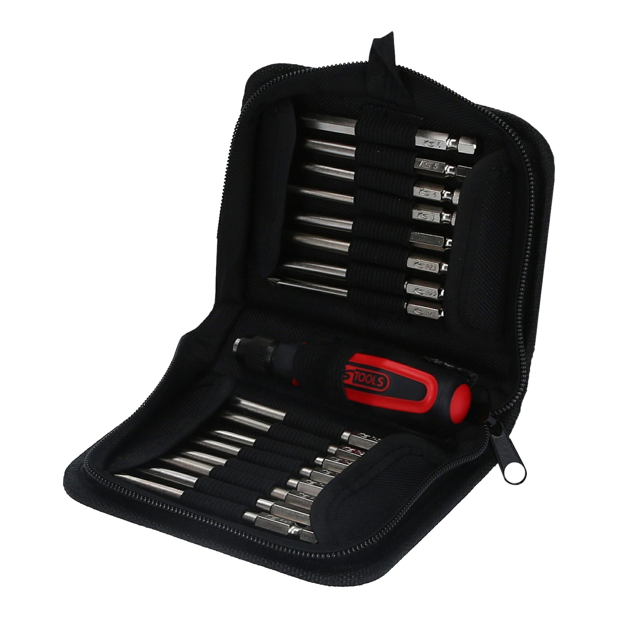 KS Tools ERGOTORQUEplus Bit-Satz, 17-teilig (159.2010)