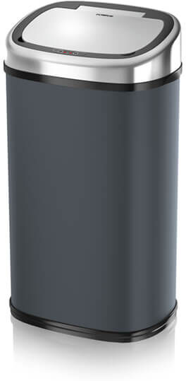 Tower 58L Grey & Chrome Sensor Bin