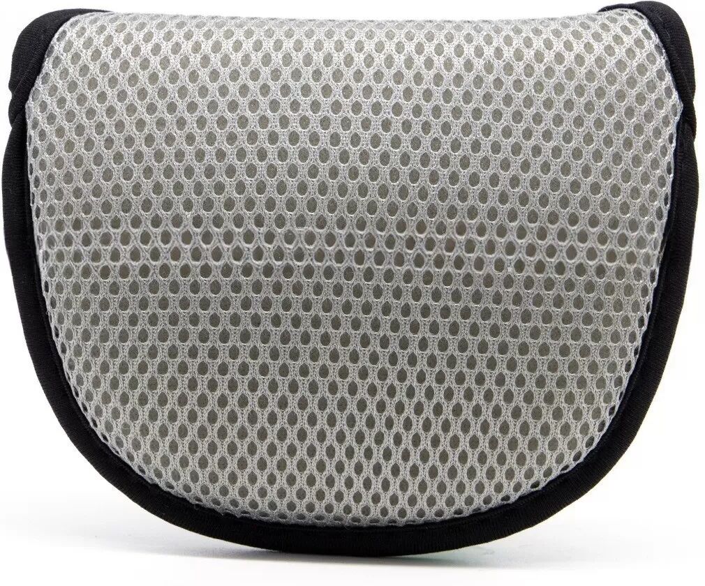INF Mesh Semicircle Golf Putter Head Cover - Breathable Nylon Mesh Putter Protector Gris