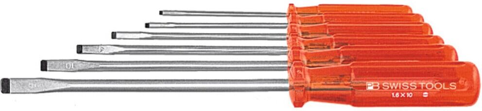Packard Bell Swiss Tools Norm-Schraubendreher-Satz, mit Kunststoffheft, 9-teilig (1416.)