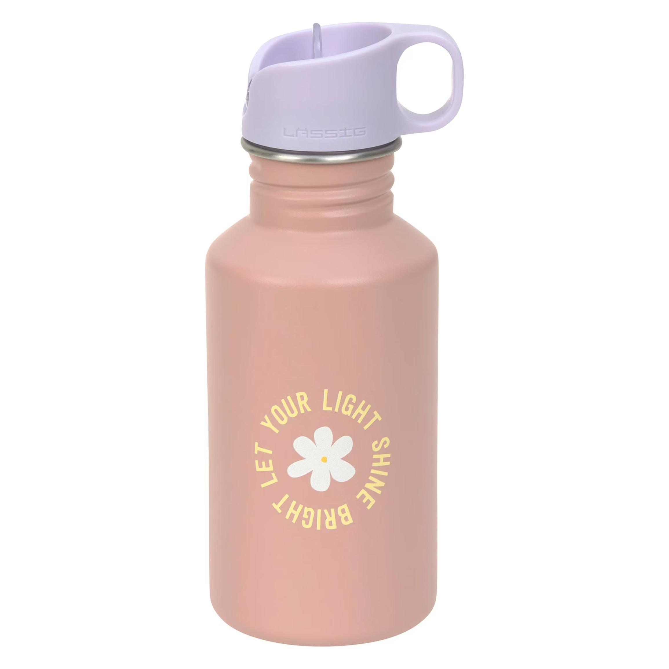 Lässig Trinkflasche Pattern Party 500 ml, Rosa (0.50 l) (12100287025)