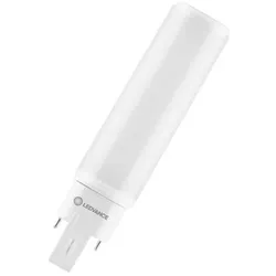 Ledvance LED-Kompaktlampe „DULUX D/E“ G24Q-1/4PIN 6W 840 EVG 13W-Ersatz