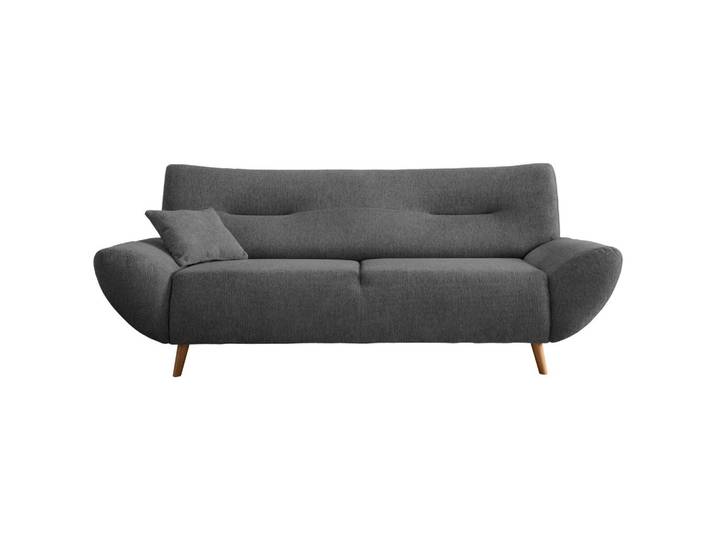 3-Sitzer-Sofa Drago Anthrazit Chenille