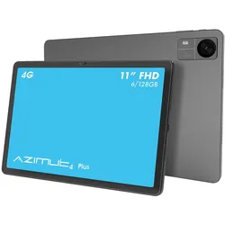 Mediacom MD SMARTPAD AZIMUT4 11" 6/128GB (4G, 10.95", 128 GB, Black), Tablet, Schwarz