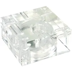 Alphacool DC-LT Plexi Aufsatz, Wasserkühlung Komponenten Zubehör, Transparent