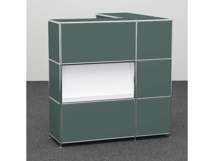 Empfangstheken System4, Grün, Neu - Elegant & Stilvoll