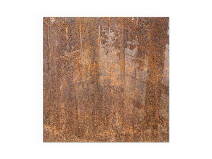 KAMINBODENPLATTE 60x60 cm - Rosttextur für den Hintergrund
