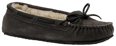 Minnetonka Cally - Womens 11 Grey Slipper W