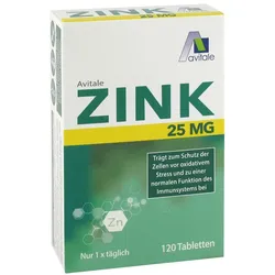 ZINK 25 mg Tabletten 120 St