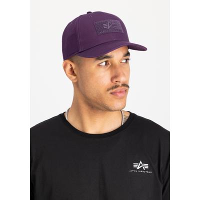 Trucker Cap ALPHA INDUSTRIES "VLC Cap", Herren, Gr. onesize, lila (plum), Baumwolle, Caps