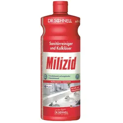 12x Dr.Schnell Sanitärreiniger und Kalklöser Milizid 1 Liter