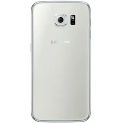 Samsung Galaxy S6 Edge Backcover White (Samsung Galaxy S6 Edge), Smartphone Hülle, Weiss