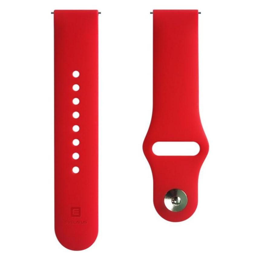 Evelatus 22mm Silicone Loop (130mm M/L) (22 mm, Silicone) (EVEAN22SLR)